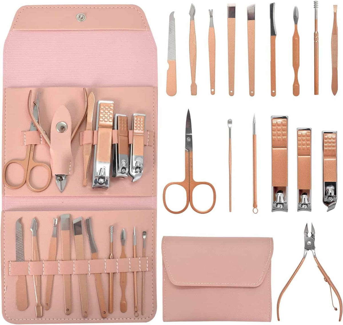 16 Pcs Manicure & Pedicure Set