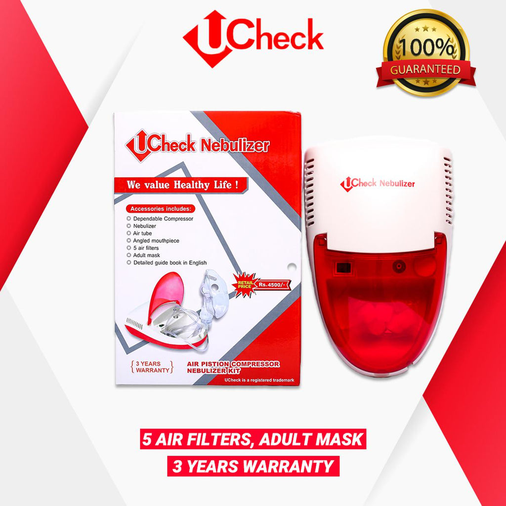 U Check Nebulizer Machine – Complete Respiratory Care Kit